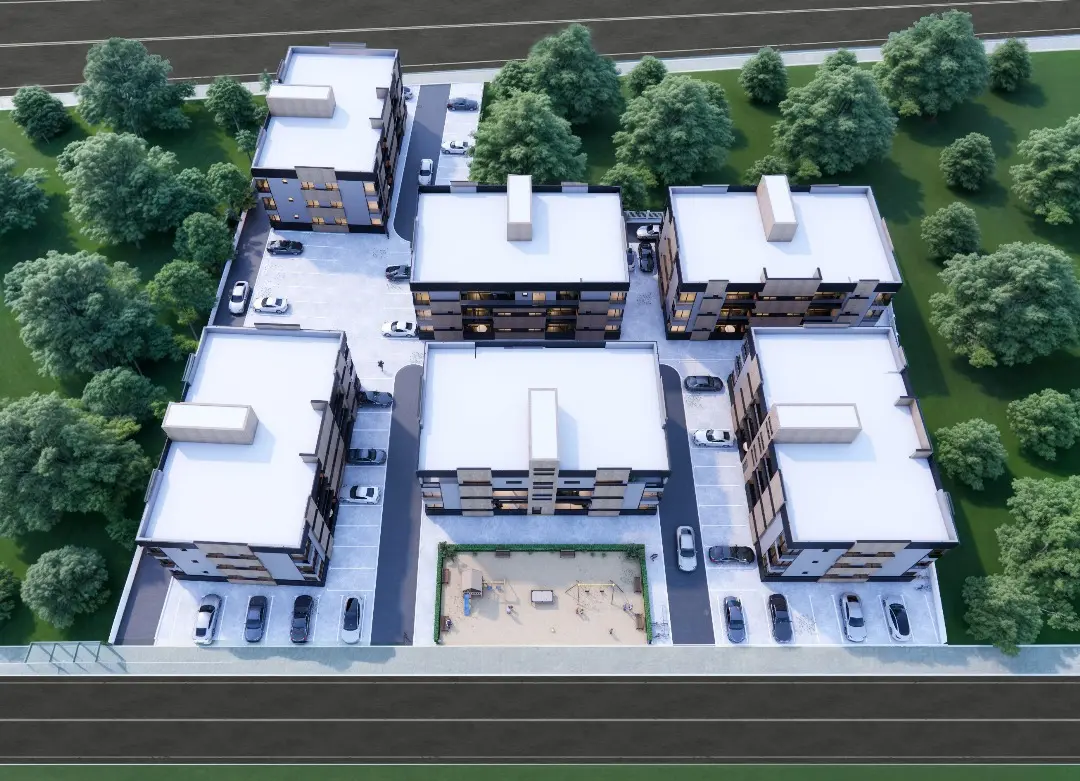 Berçem İnşaat Bekir Karaoğlan Projesi Kıbrıs mimari tasarım ve proje görünümü