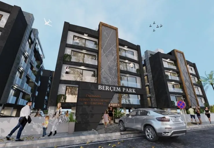 Berçem İnşaat Berçem Park Projesi Kıbrıs site ve peyzaj planı