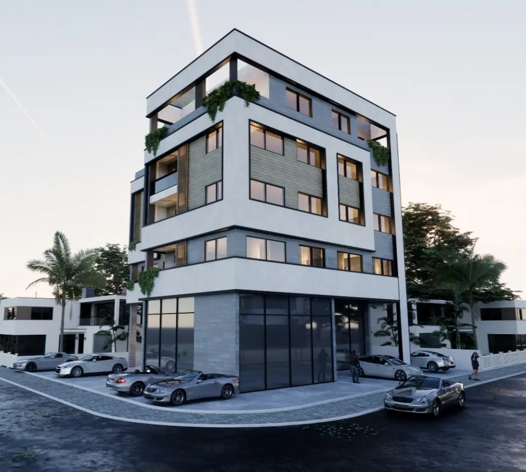 Berçem İnşaat Sadi Sönmez Projesi Kıbrıs modern dış cephe mimarisi