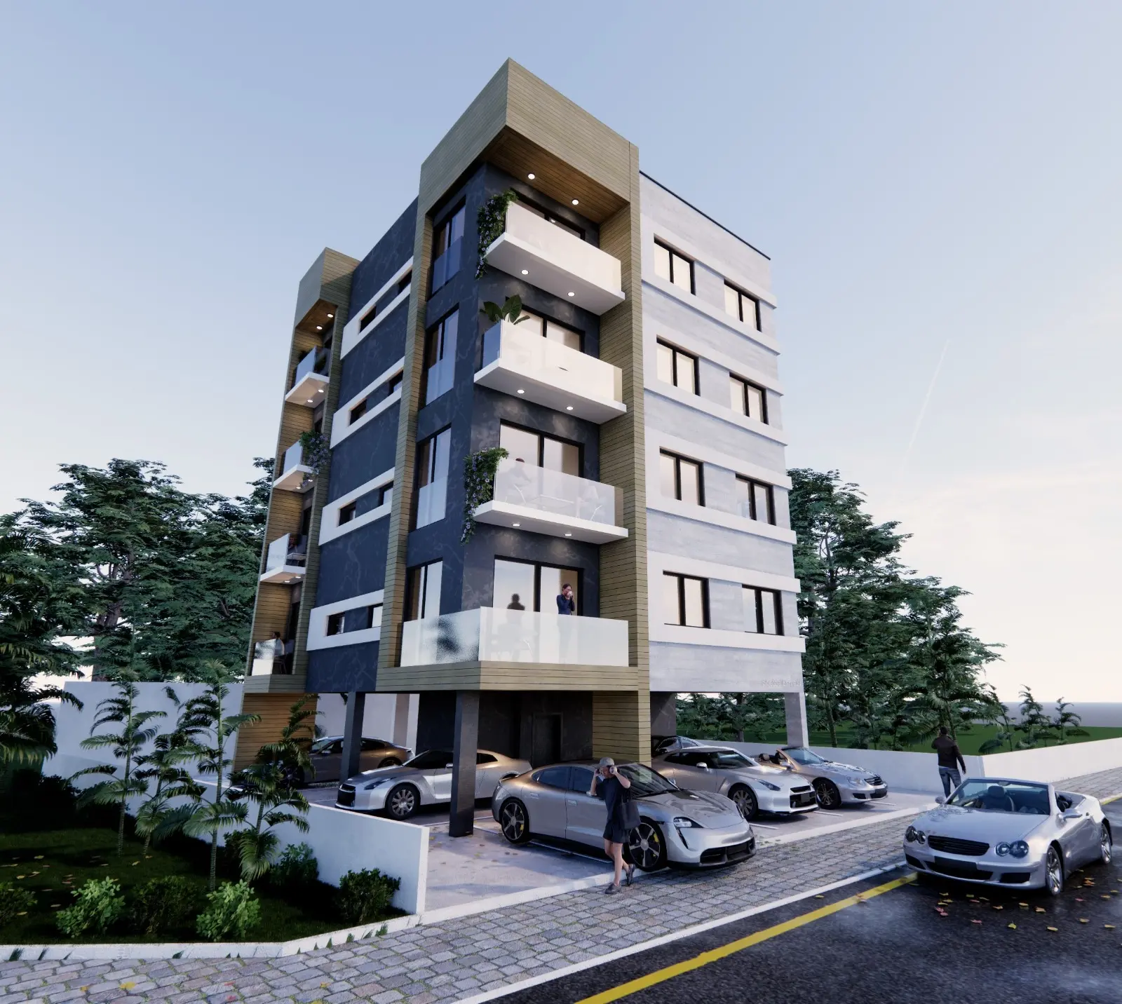 Berçem İnşaat Kıbrıs DAÜ çevresi konut projesi