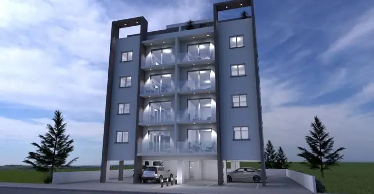 Berçem Berçem Sky Projesi Kıbrıs modern dış cephe mimarisi