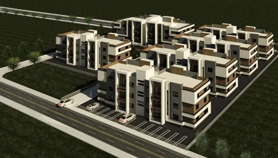 Berçem İnşaat tarafından Kıbrıs'ta gerçekleştirilen Terra House konut projesi